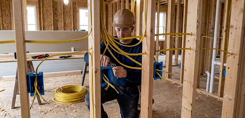 New Construction Wiring In Pea Ridge