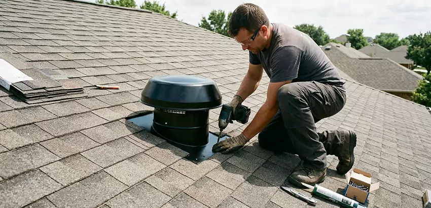 Roof Vent Fan Installation in Pea Ridge