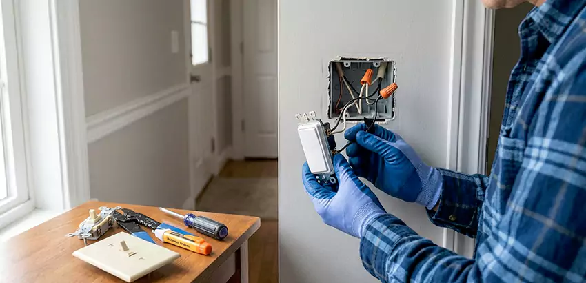Motion Sensor Light Switch Replacement in Pea Ridge