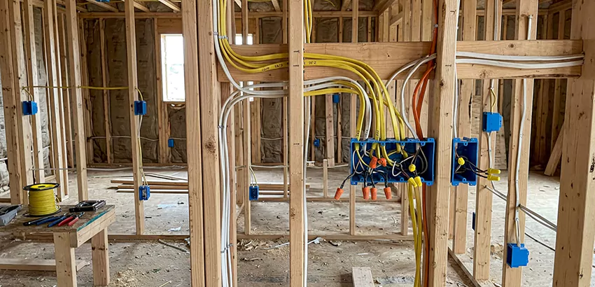 Residential New Construction Electrician Service in Pea Ridge