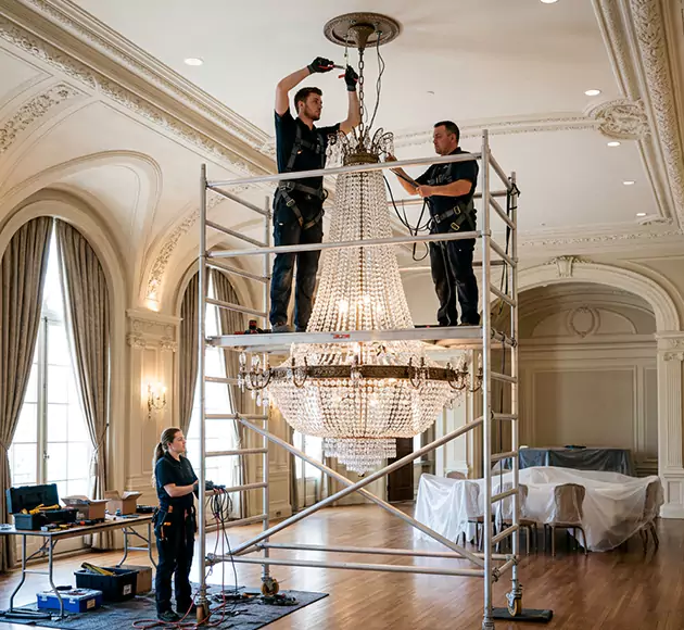 Professional Chandelier Installation: Your Local Fixture Team in Pea Ridge, AR