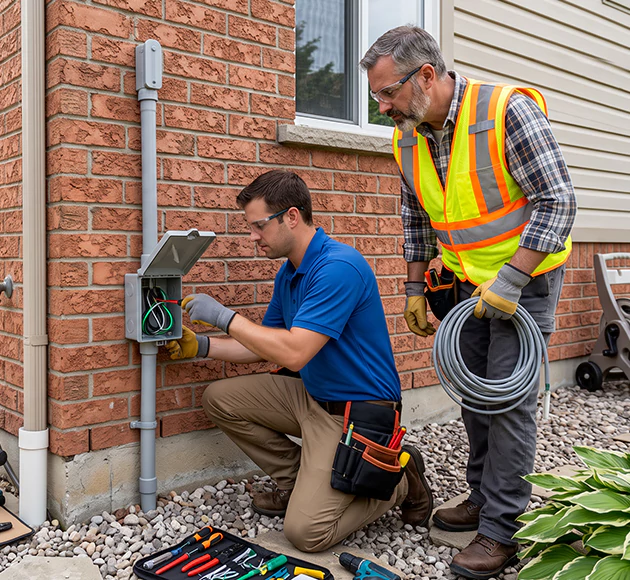 Professional Outdoor Outlet Installation: Your Local Exterior Wiring Team in Pea Ridge, AR
